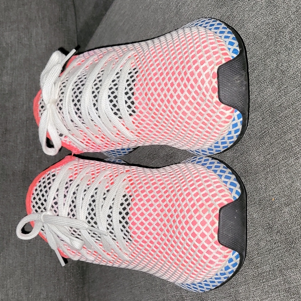 Adidas Mens Deerupt Runner Lace Up Sneakers